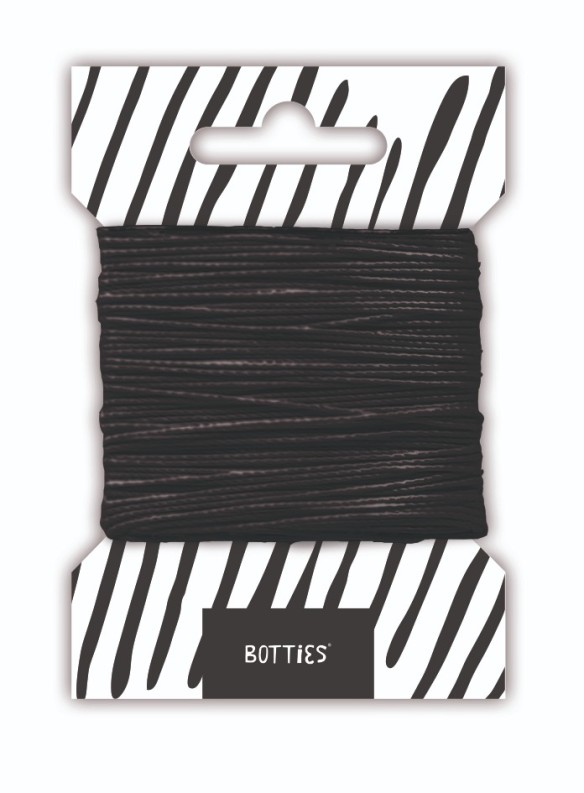 Botties Nullrundengarn schwarz 14m