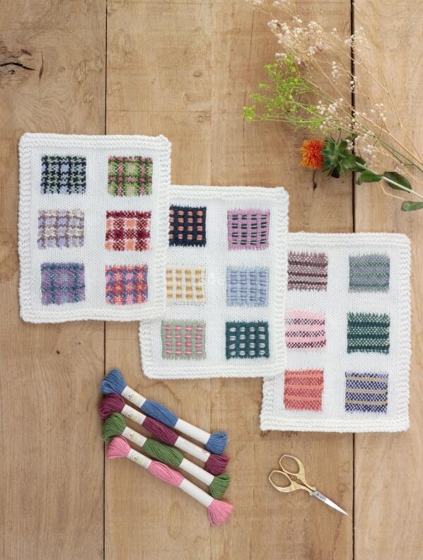 DMC Weaving Loom - Stopfhilfe Anwendungsbeispiel