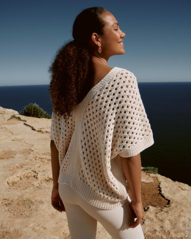 Lana Grossa Linea Pura Nr. 16 Modell 18 Top Organico