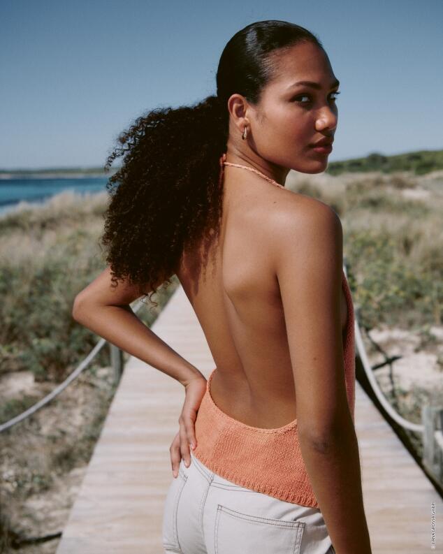 Lana Grossa Linea Pura Nr. 16 Modell 19 Top Solo Lino