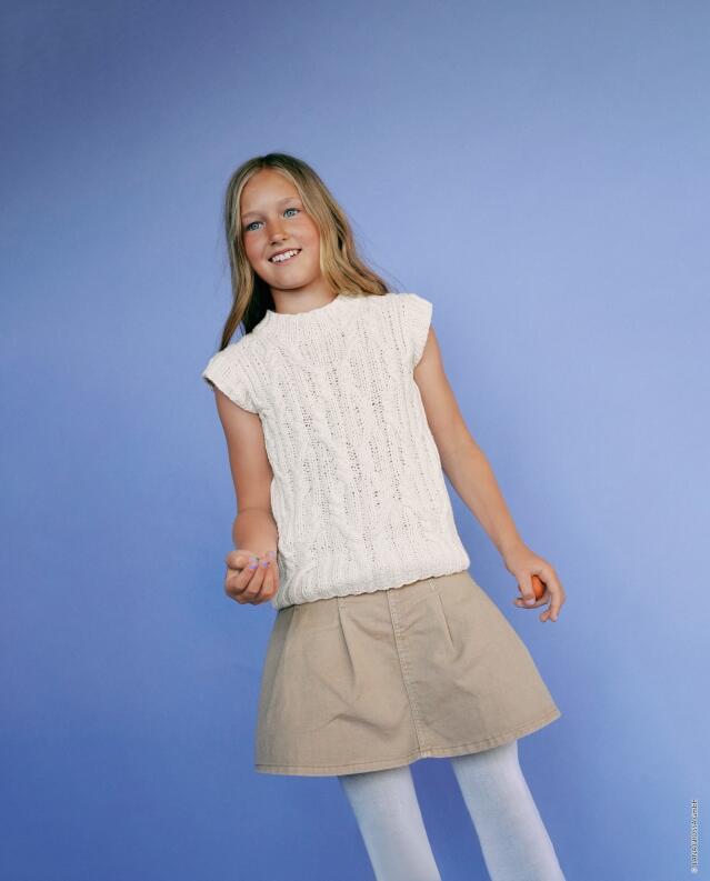 Lana Grossa Heft Kids Nr. 13 - Ganz schön Cool Modell 19 Puro Vegano