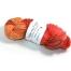 FuF Handdyed-Edition - Kuschelmerino handgefärbt 100g Farbe: Orangenpotpourrie