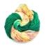 FuF Handgefärbte Merino Sockenwolle 4-fach- Sockengarn 100g Farbe: Weihnachtsbaum