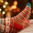WYS Signature 4ply GINGERBREAD Set "Christmas Socks Gretel Socks "