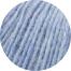Strickset Halbrundes Tuch mit Spitze aus Ecopuno Farbe: 013 hellblau