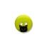 Kunststoffknopf Schwarze Katze farbig 15mm Farbe: 051 hellgrün