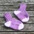 Strickanleitung für zweierlei Babysocken Klassische Babysocke Musterbeispiel