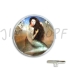 Schmuckknopf  Meerjungfrau  25mm - Varin (Braunhaarig)
