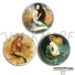 Schmuckknopf  Meerjungfrau  25mm - Set