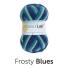 West Yorkshire Spinners Colour Lab DK Striped Prints Farbe: Frosty Blues