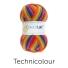 West Yorkshire Spinners Colour Lab DK Striped Prints Farbe: Technicolour