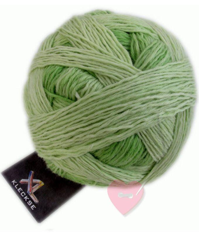 Schoppel XL Kleckse - kunstvoll bemaltes Garn aus 100% extrafeinem Merino Färbung: Minzig