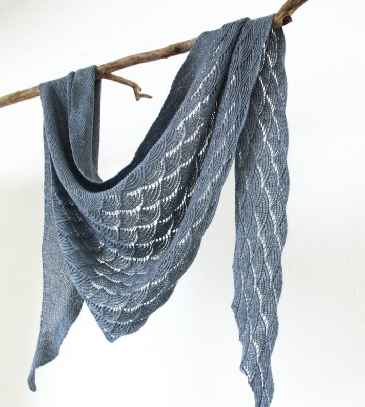 Rosy Green Wool Anleitung - Tuch Rheinlust