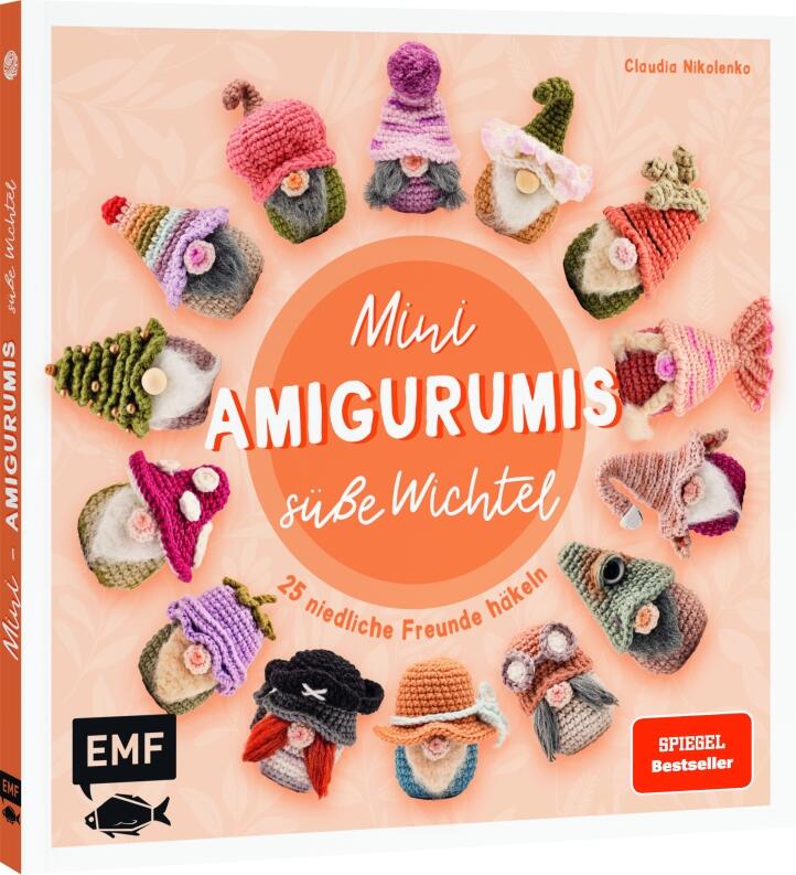 Mini-Amigurumis - Süße Wichtel von Claudia Nikolenko