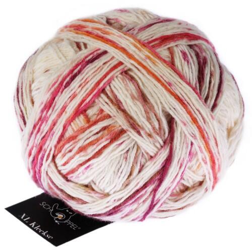 Schoppel Wolle XL Kleckse -aus extrafeinem Merino Farbe: Kirschblüte