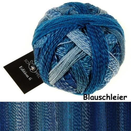 Schoppel Wolle Edition 6.0 aus 100% Merino Schurwolle Farbe: Blauschleier