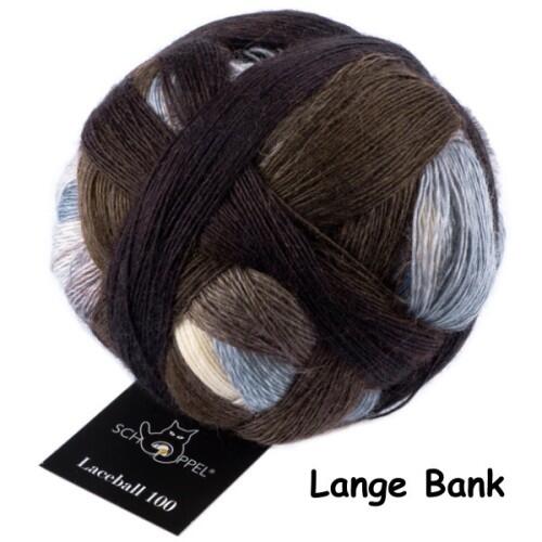 Schoppel Wolle Lace Ball 100 - Lacegarn aus Merinowolle Farbe: Lange Bank