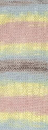 Strickset Schal Silkhair Haze Print Farbe: 1210