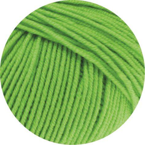 Lana Grossa Cool Wool uni - extrafeines Merinogarn Farbe: 509 hellgrün
