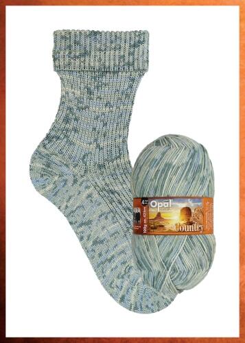 Opal Sockenwolle "Country " 4-fach Sockengarn 100g Farbe: Abendstimmung