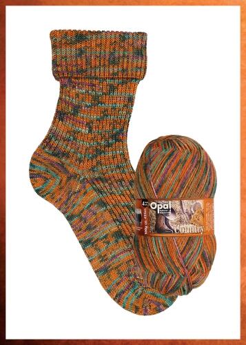 Opal Sockenwolle "Country " 4-fach Sockengarn 100g Farbe: Gemütlichkeit