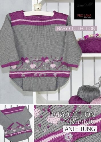 Pro Lana Baby Cotton organic Musterbeispiel Modell A86 Babybody