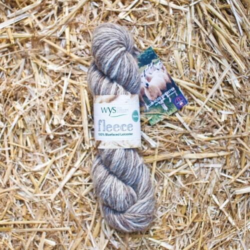 WYS "Fleece " Bluefaced Leicester Roving - Natural Collection Farbe: 04 Variations