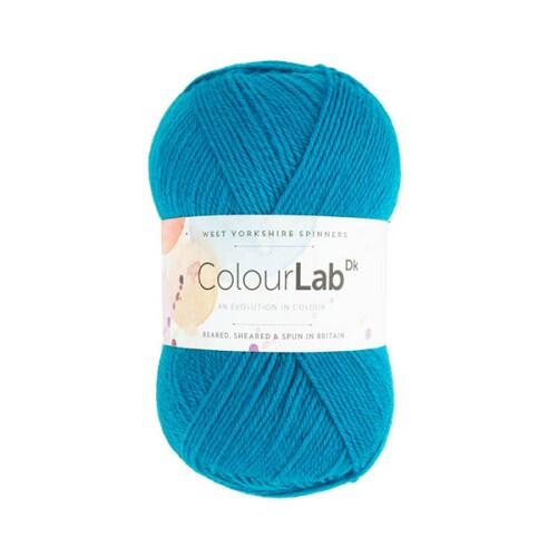West Yorkshire Spinners ColourLab DK Unis Farbe: 362 Electric Blue
