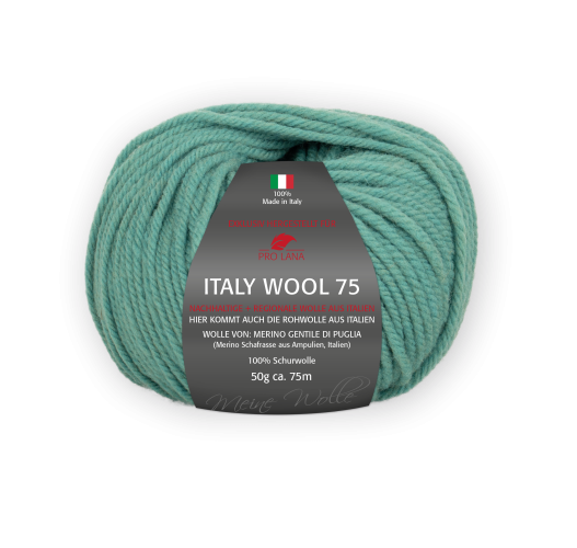Pro Lana Italy Wool 75 50g Farbe: 263 Türkis