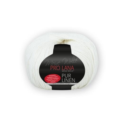 Pro Lana Pur Linen - Leinenbändchengarn Farbe: 02 natur