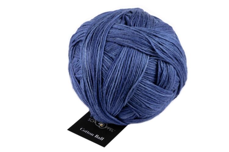 Schoppel Wolle Cotton Ball - Bio Baumwolle Farbe: Tinte
