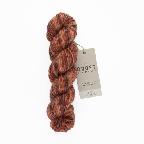 WYS "The Croft " Roving Wild Shetland Farbe: Fired Earth