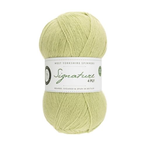 West Yorkshire Spinners Signature 4ply Unis 100g Farbe: 335 Hydrangea