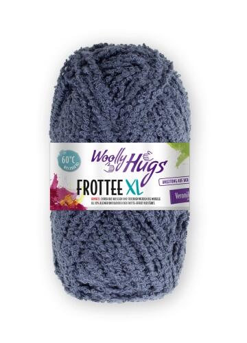 Woolly Hugs Frottee XXL - Kettgarn aus Baumwolle Farbe 158 jeans