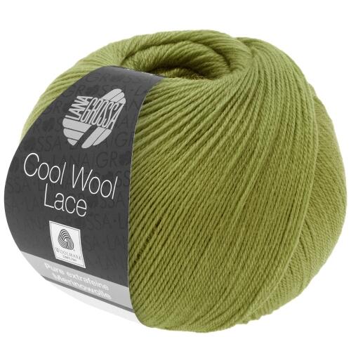 Lana Grossa Cool Wool Lace 50g Farbe: 038 Oliv
