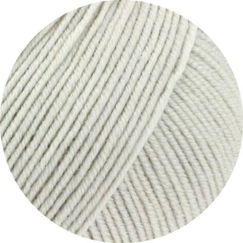 Lana Grossa Cool Wool uni - extrafeines Merinogarn Farbe: muschelgrau 2076