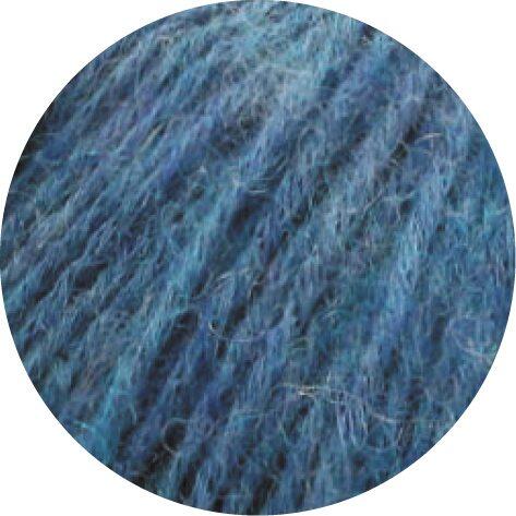 Lana Grossa Ecopuno - weiches Ganzjahresgarn mit feinem Flaum Farbe: 11 saphierblau