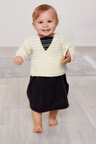 Lana Grossa Infanti 19 - Zauberhafte Babymode Pullover Cotton Love