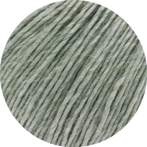 Lana Grossa Lace Seta Mullberry - feines Seidengarn Farbe: 13 graugrün