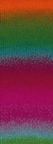 Lana Grossa Meilenweit 100 Color Mix Multi 100g Farbe: 8004
