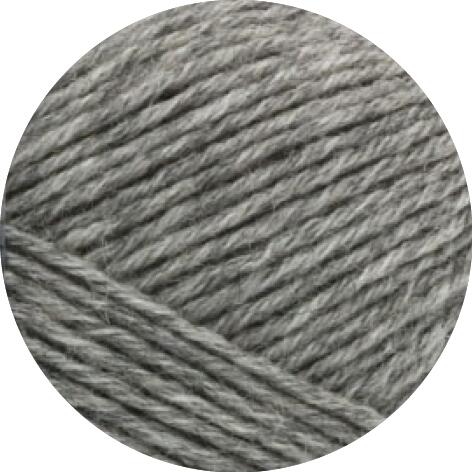 Lana Grossa Meilenweit 150 - 6fach Sockenwolle 150g Farbe: 8961 Grau meliert