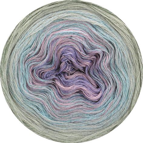 Lana Grossa Shades of Merino Cotton - Merinogarn mit Farbverlauf Farbe: 614