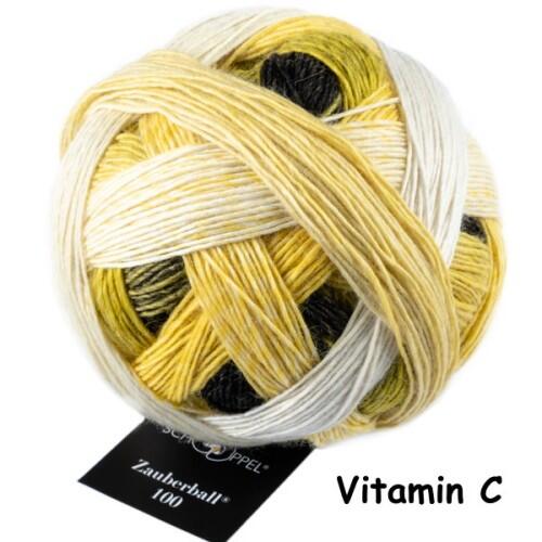 Schoppel Wolle Zauberball® 100 aus 100% Merino Schurwolle Farbe: Vitamin C
