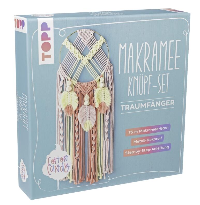 Kreativ-Set: Makramee Knüpf-Set Traumfänger