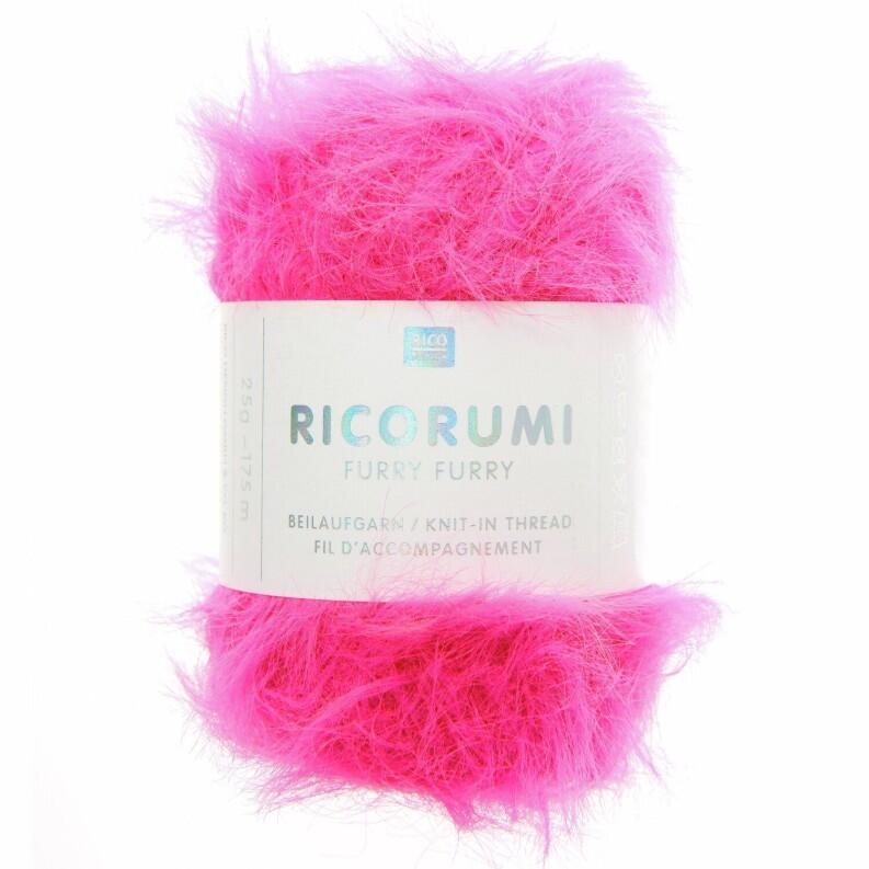 Ricorumi Furry Furry 25g Farbe: 14 Neonpink