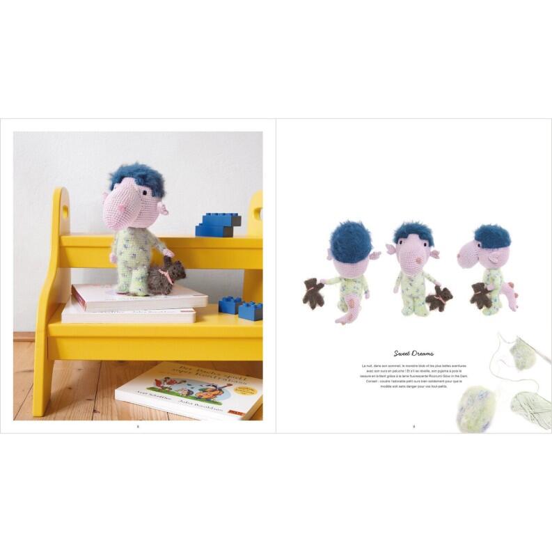 Rico Design Ricorumi Marvellous Monsters Under my Bed MOdellbeispiel
