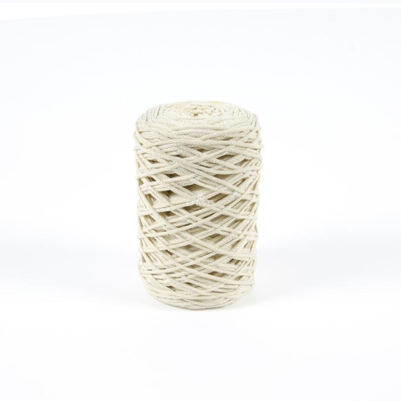 DMC Nova Vita 4 UNI - Makrameegarn aus recycelter Baumwolle Farbe: 01 creme