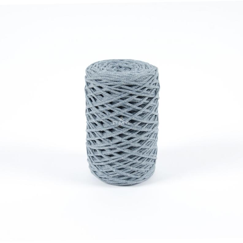 DMC Nova Vita 4 UNI - Makrameegarn aus recycelter Baumwolle Farbe: 007 bleu denim clair