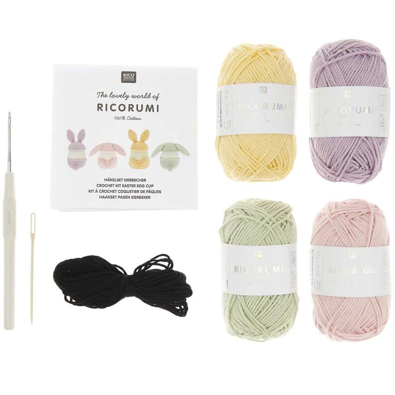 Rico Design Ricorumi Set Oster-Eierbecher