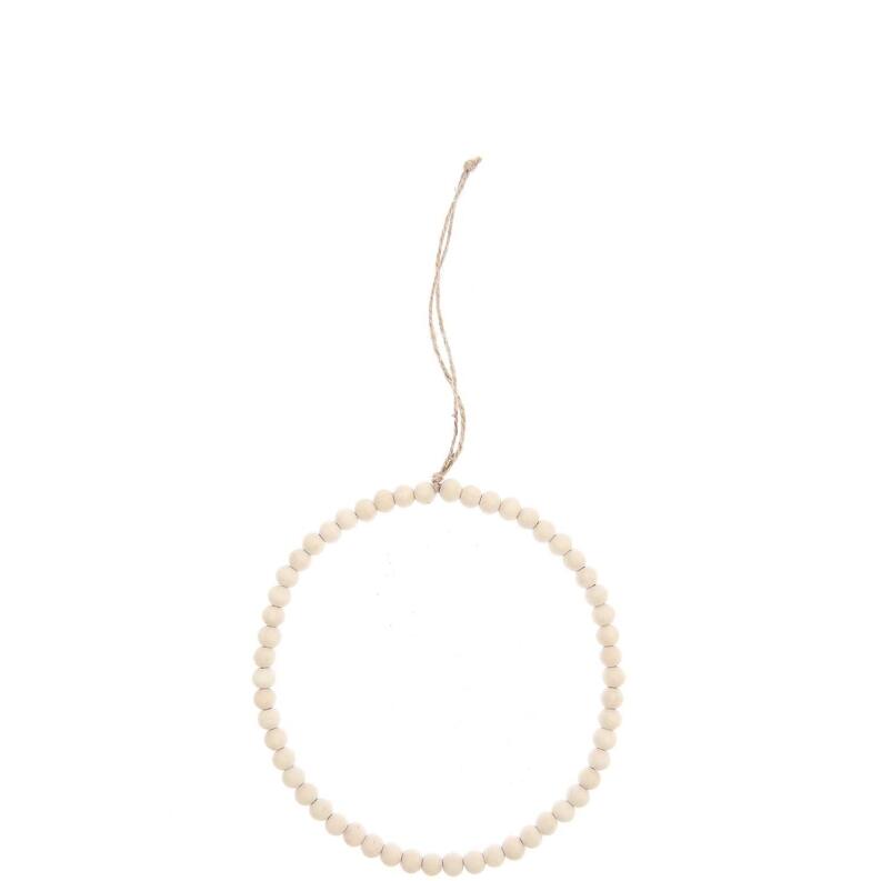 Hänger Holzperlenring Ø15,5cm